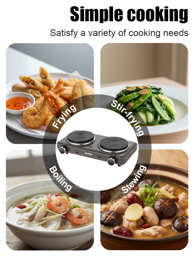 Elektryczna kuchenka dwupalnik – Kitchen Appliances Electric Stove recenzja i cena