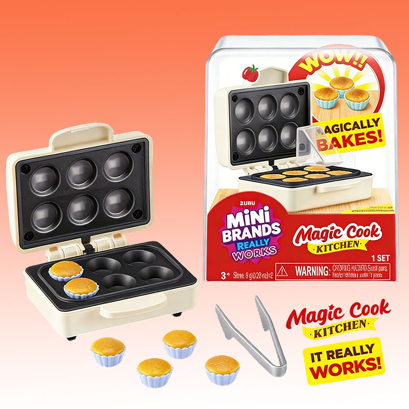 ZURU Mini Brands Magic Cook Ki – Kitchen Appliances Cooking recenzja i cena