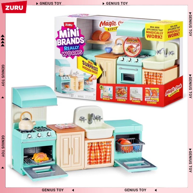 Zuru Mini Brands Magic Cook Ki – Kitchen Appliances Cooking recenzja i cena