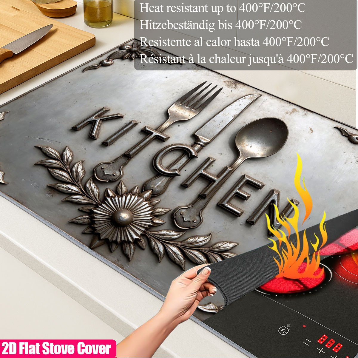 Wytrzymała metalowa osłona na  – Kitchen Appliances Electric Stove recenzja i cena