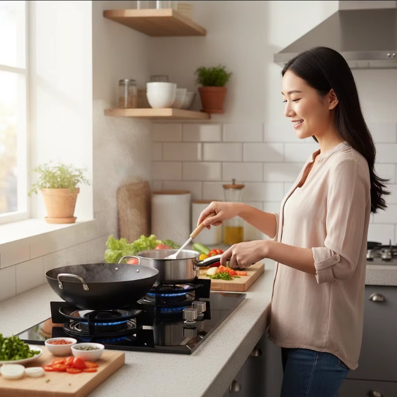 Czarna płyta gazowa z hartowan – Kitchen Appliances Are recenzja i cena